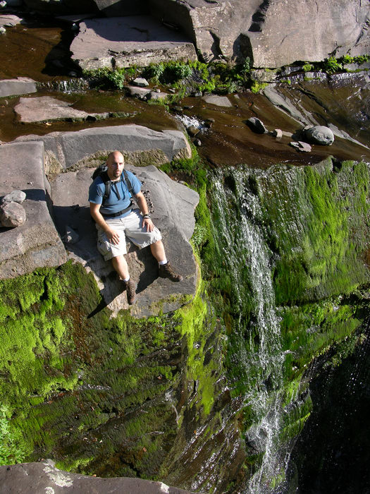 Me, 050923-n8700, General, Kaaterskill Falls, Trip to the Catskills (Day One)