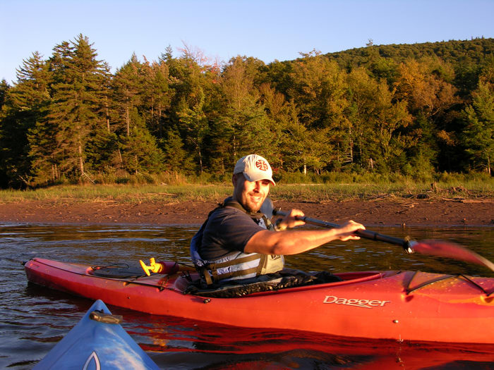 Me, 050924-n8700, Trip to the Catskills (Day Two), Kayaking, Paddling, Boating, Colgate Lake