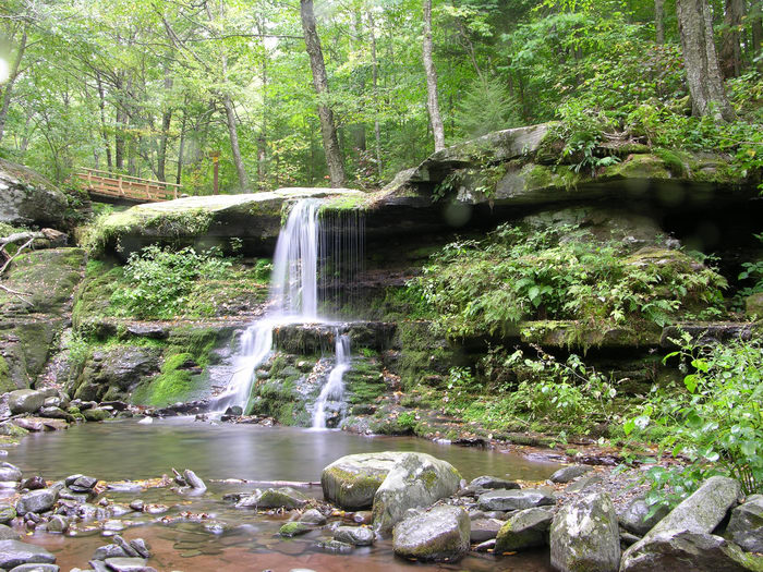 Waterfalls, Moving, Water, 050925-n8700, Trip to the Catskills (Day Three), Diamond, Notch, Falls, Trail, (LOC00104, NY)