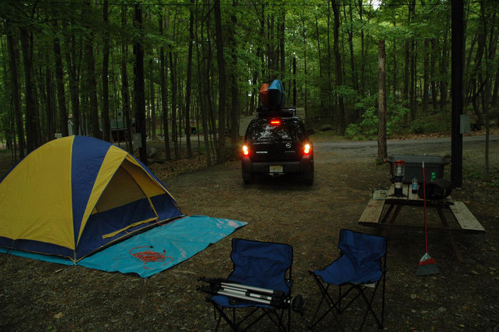 060513, Camping, My, vehicle, Kymers, Resort, (, NJ), with, Christine,