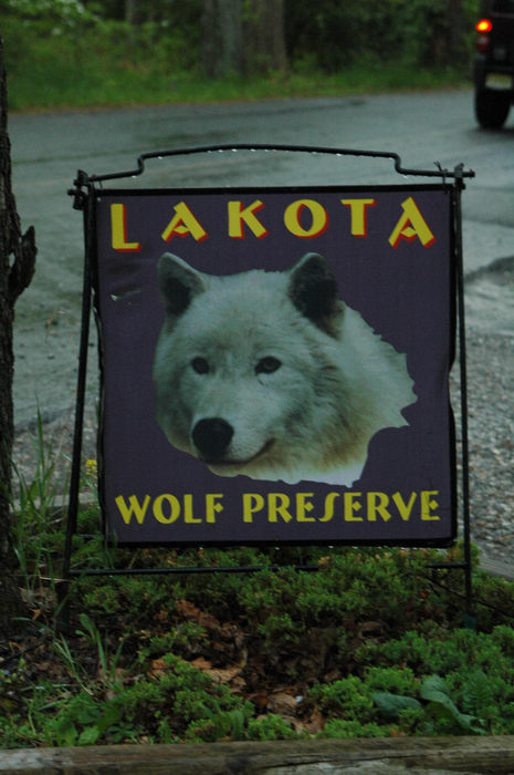 Lakota, Wolf, Preserve, Signs, (), Camping, with, Christine,