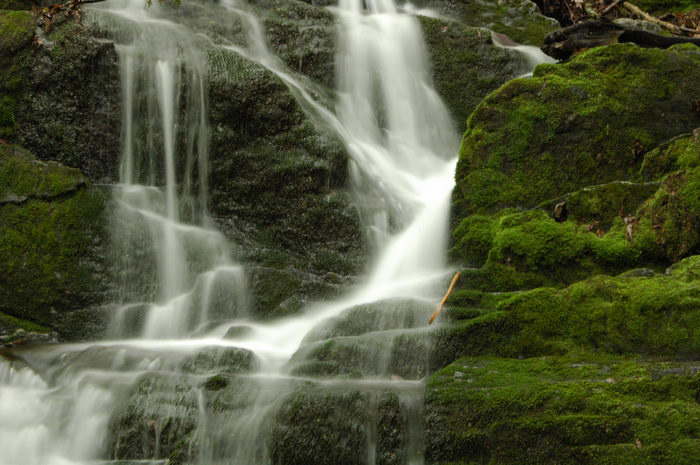 Waterfalls, Moving, Water, Rivers, Streams, Hiking, the, rainy, gap, Buttermilk, Falls, ()