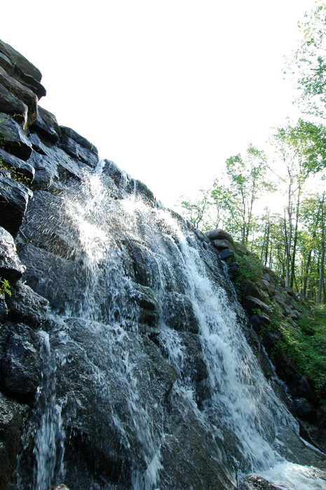 Waterfalls, Moving, Water, High Point, Hangin, at, and, a, waterfall,