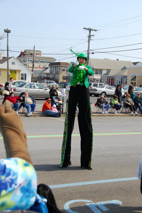Seaside, beach, and, boardwalk, Parades, Events, General, Performers, Slider, from, Breakwater Beach (NJ), at, the, St, Pats, Day, parade, ToGoSite