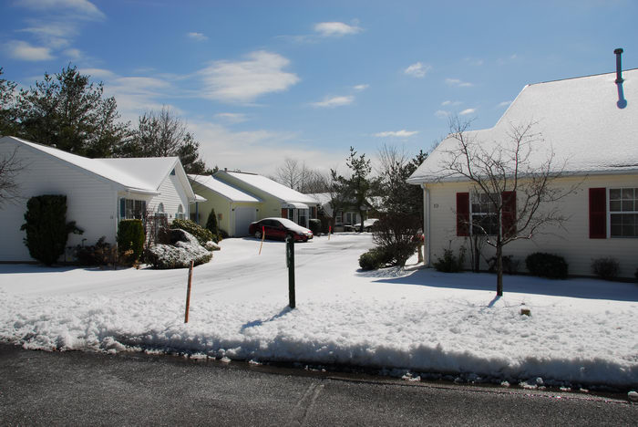 Snow, Ice, My, Place, and, around, my, house, Allaire Village (NJ)
