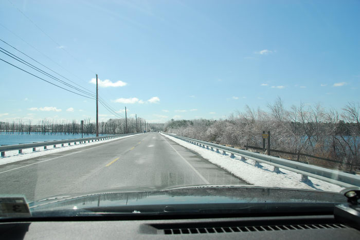 Manasquan Reservoir, NJ, Snow, Ice, Bridges, Roads, and, around, my, house, Allaire Village (NJ)