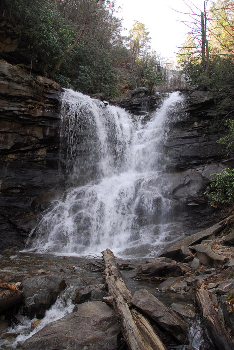 Waterfalls, Moving, Water, Rivers, Streams, Camping, in, Jim, Thorpe, PA, Glen, Onoko, Falls, Access, (LOC00130)