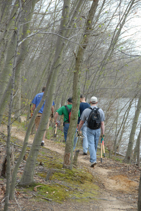 Mercer County Park (NJ), Trails, Paths, Boardwalks, Friends, Outdoors, Trail, Maintenance, SMARTs, April, Day