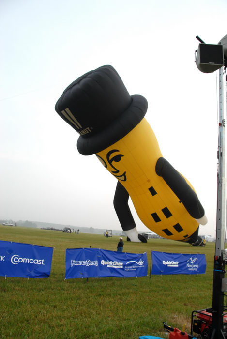 Mr Peanut, Quickcheck Balloon Festival, hot air balloon