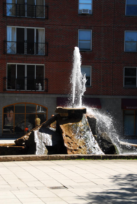 fountain, moving water