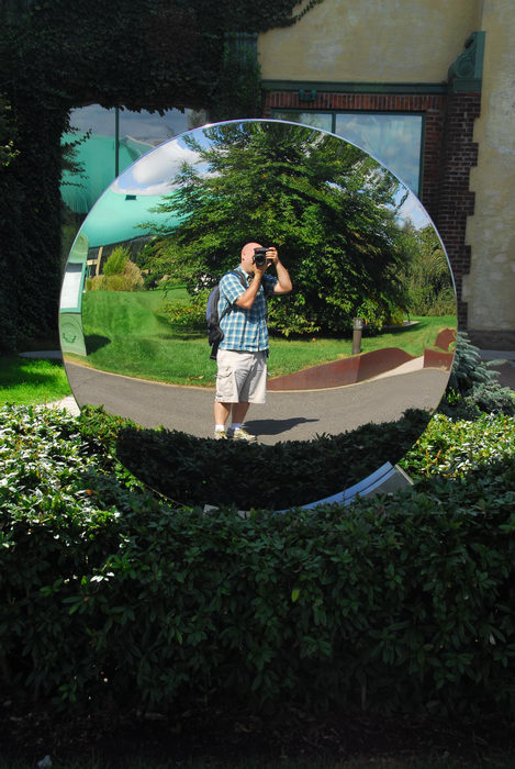 Jeff Conklin, Sculptures, mirror, reflection