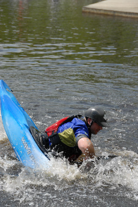 kayak, paddling, play boat, water