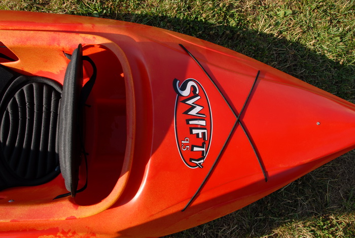 2008 Swifty, grass, kayak